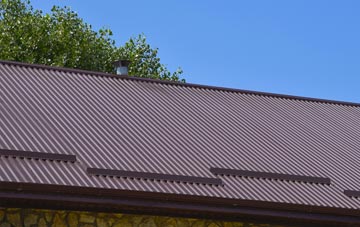 typical Scald End corrugated roof uses